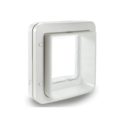 SureFlap Microchip Pet Door for Cats & Small Dogs – Medium/Large – White