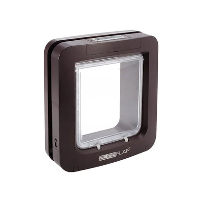 SureFlap Microchip Pet Door for Cats & Small Dogs – Brown